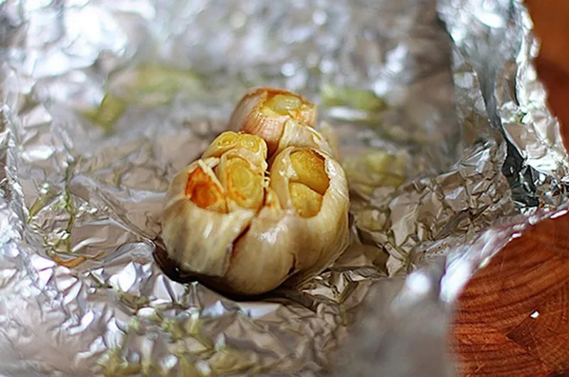 Geroosterde Knoflook Zonder Folie