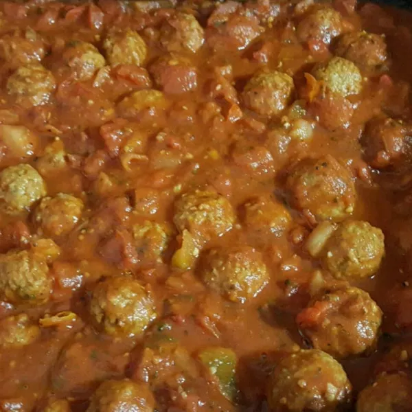 Italiaanse Gehaktballen en PAM® Paprika's