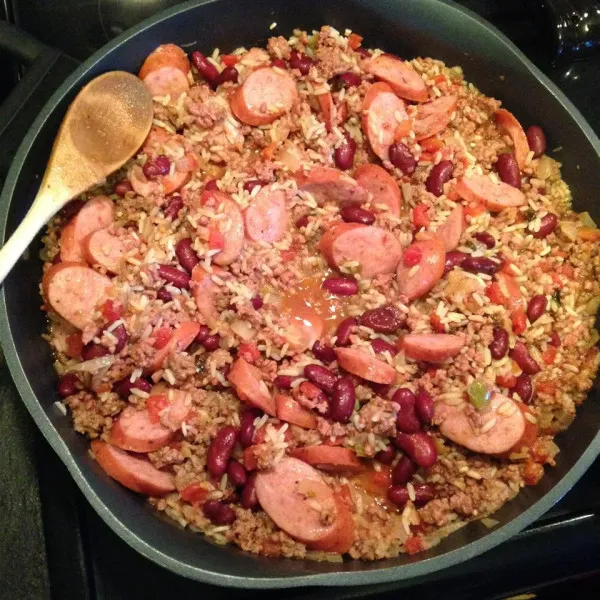 Kat's Cajun Vuil Bloemkool "Rijst"