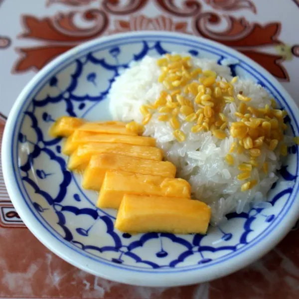 Romige Mango Rijst Zonder Suiker