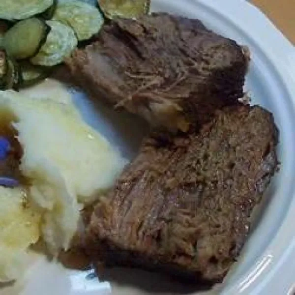 Asado De Grupa En Su Jugo