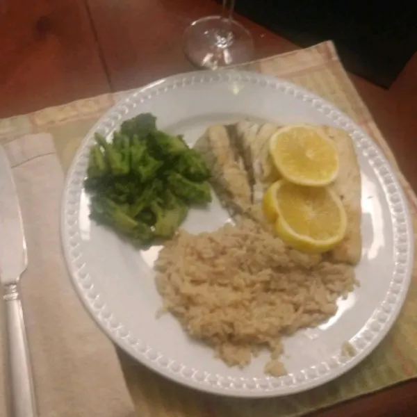 Gefrituurde Barramundi