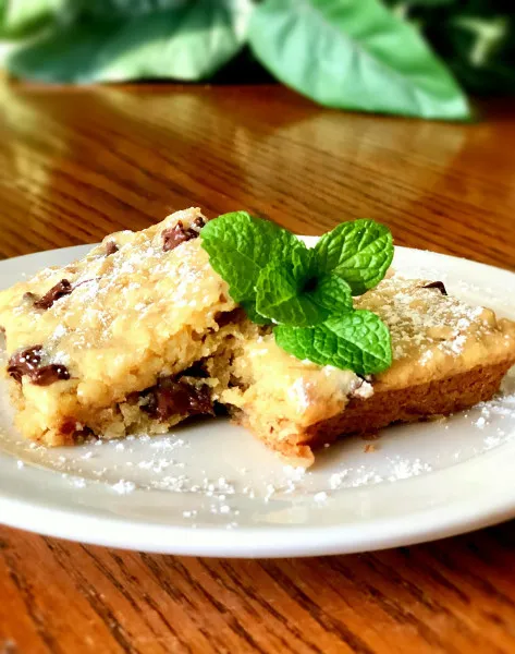 Bananenkoekrepen met Chocoladechips