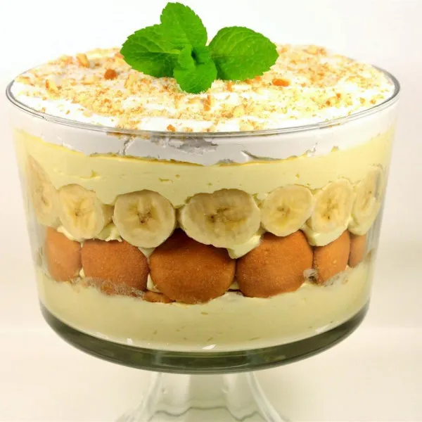 Basis Van Ongekookte Bananenpudding