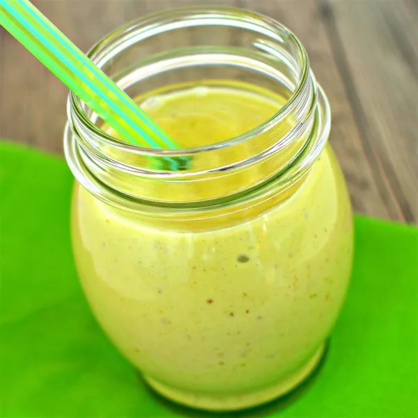 Avocado, Banaan en Noten Smoothie