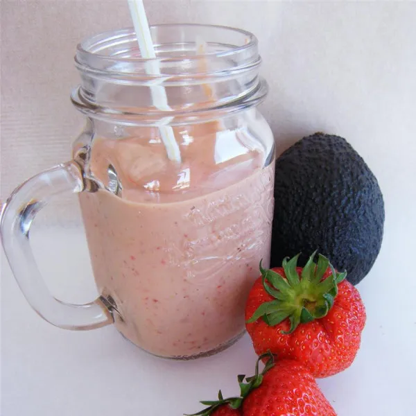 Avocado En Aardbeien Smoothie