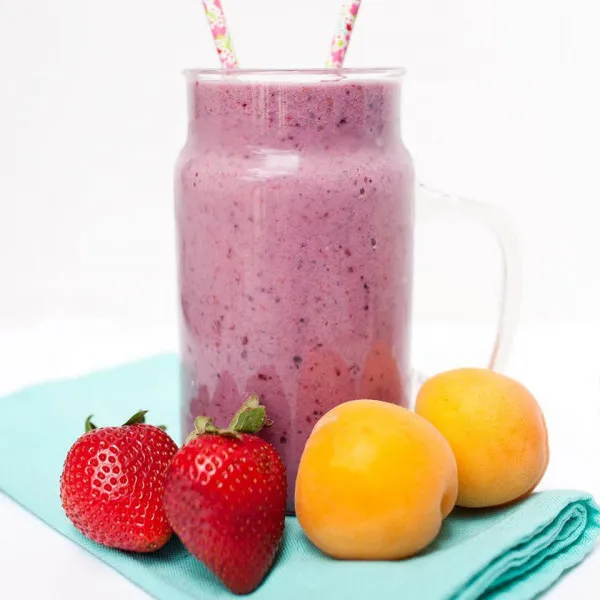 Abrikozen- en Bessen Smoothie