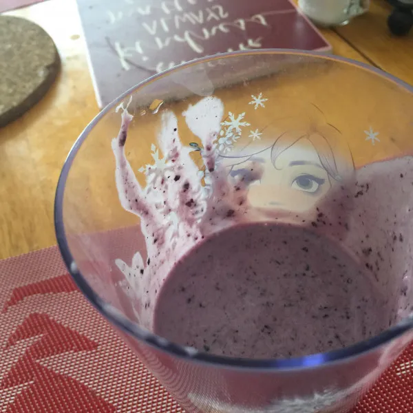 Bevroren Bosbessen Smoothie
