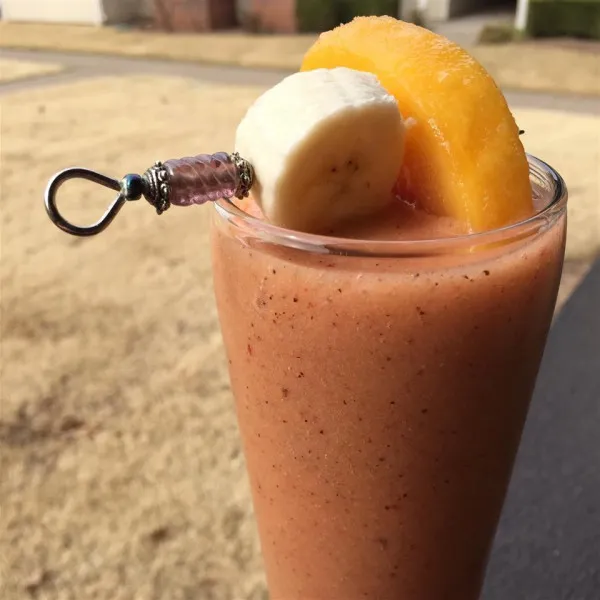 Aardbeien Colada Shake