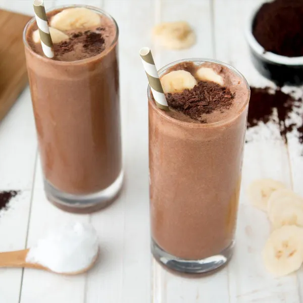 Mokka en Kokos Smoothie