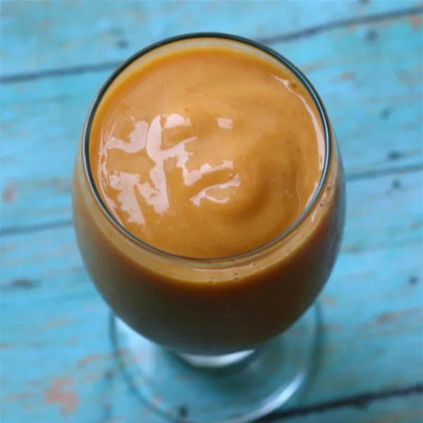 Bevroren Banaan En Pompoen Smoothie Van Sissy