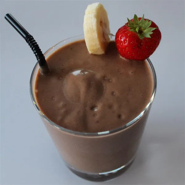 Superfood Chocoladepudding Smoothie