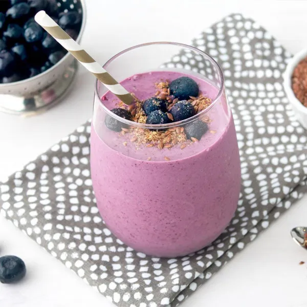 Probiotische Pindakaas En Bessen Smoothie