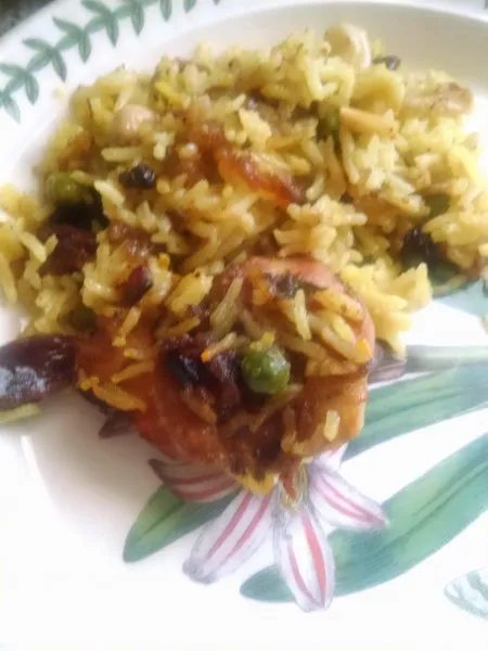 Birmaanse Kip Biryani