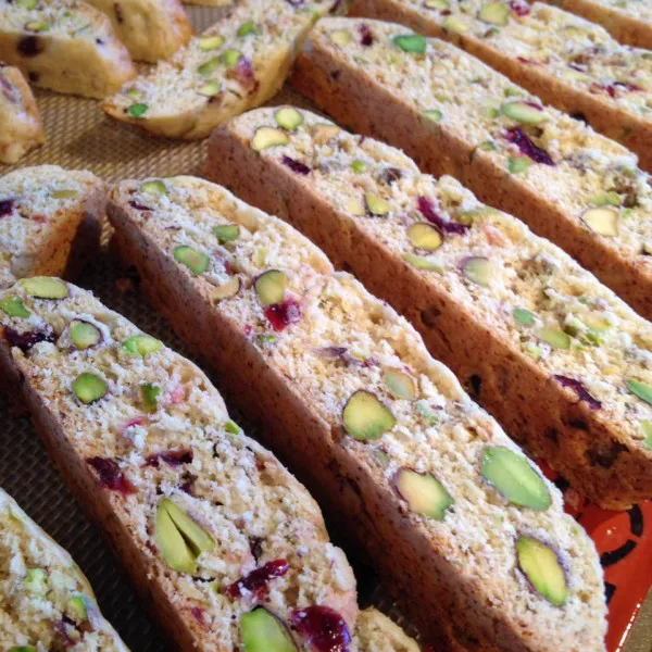 Pistache En Bosbessen Biscotti