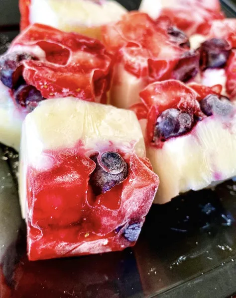 Bevroren Yoghurt Hapjes Voor 4 Juli