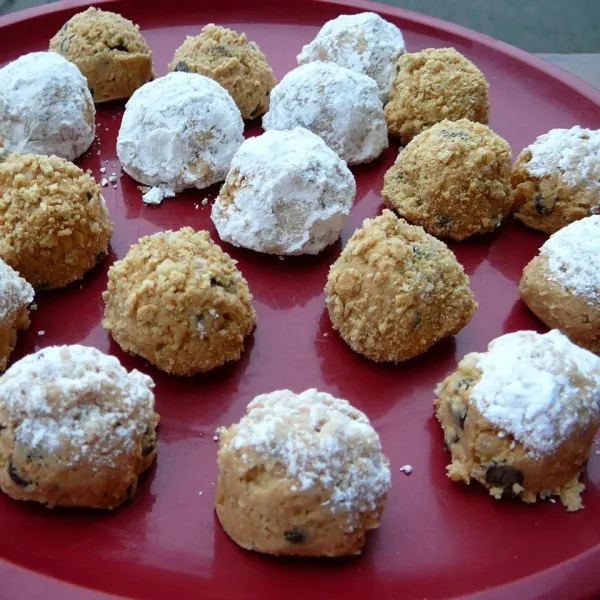 Whitney's Pindakaas Koekjesballen