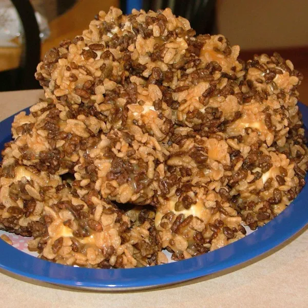 Knapperige Marshmallowballen