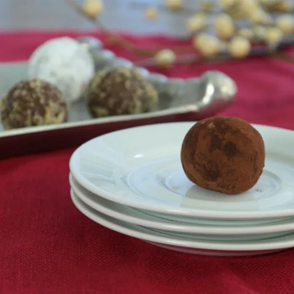 Rum- of Bourbonballen