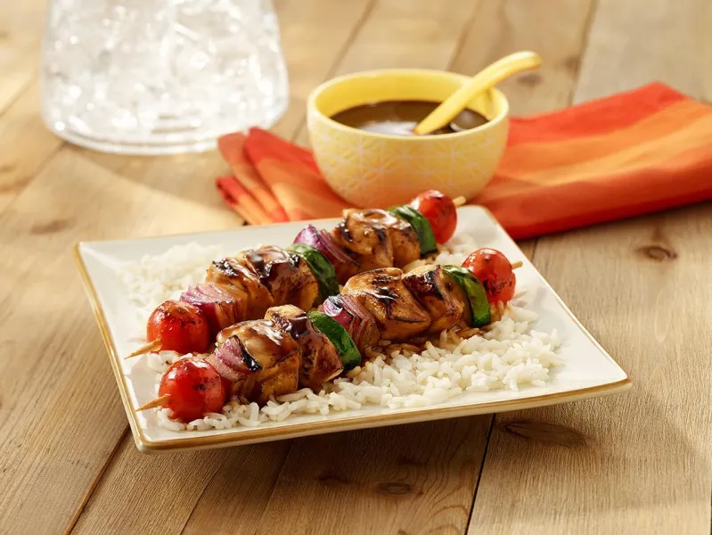 Gegrilde Kipsate