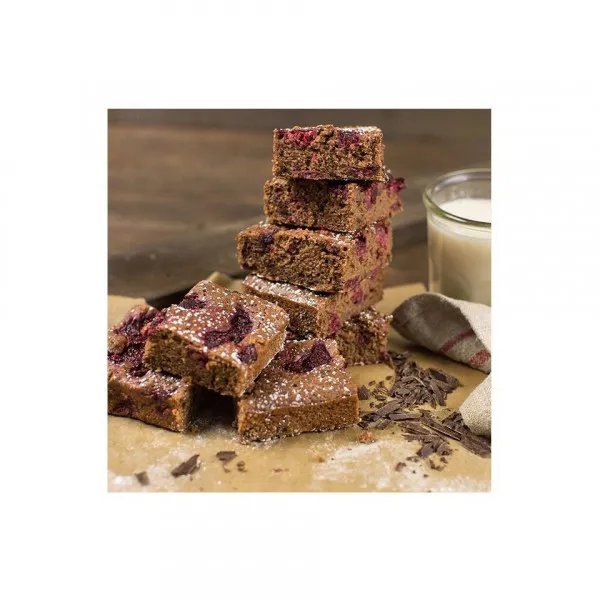 Bessen Brownies Met Chocolade Stukjes