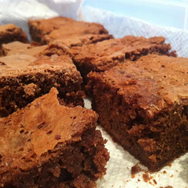 Dubbele Portie Caramel Brownies