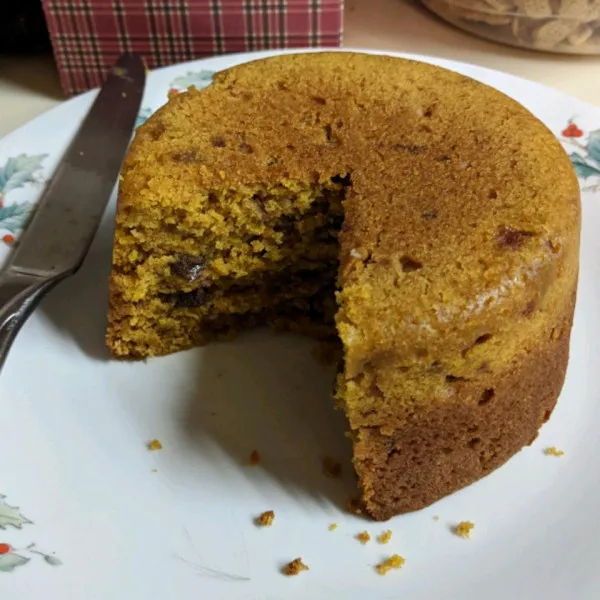 Stoom Kerstpudding
