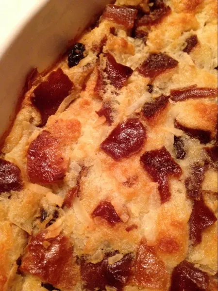 Broodpudding Met Pretzelbroodjes