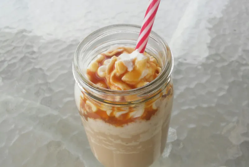 Bevroren Karamel Koffie