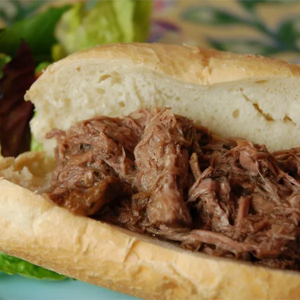 Italiaans Langzaam Gekookt Rundvlees voor Sandwiches