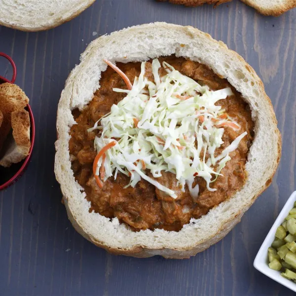 Carolina Pulled Pork Dip Uit De Langzame Kookpan