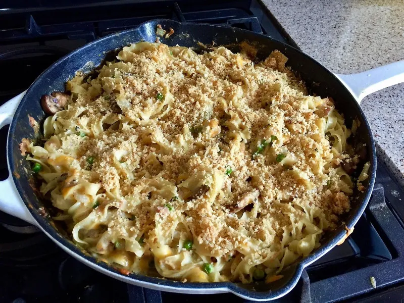 Tuna Casserole in de Pan