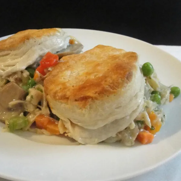 Eenvoudige Kruidige Koekjes Casserole