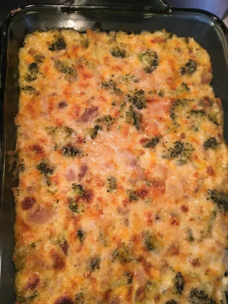 Kip Casserole met Kaas en Broccoli
