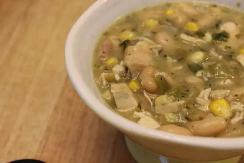 Eenvoudige Witte Kippen Chili