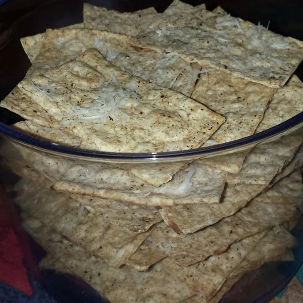 Knapperige Volkoren Lavash Chips