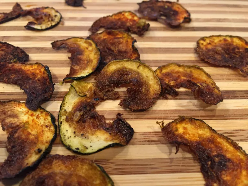 Keto Courgette Chips