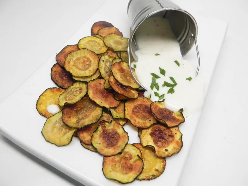 Eenvoudige Courgette Chips