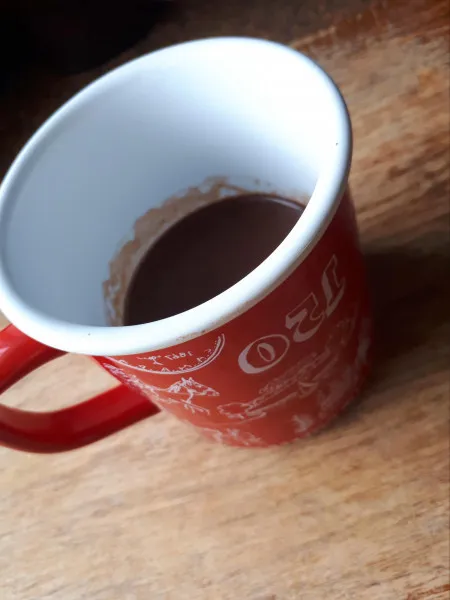 Warme Chocolademelk met Ahornsiroop