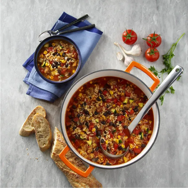 Chorizo Salado, Rijst- en Bonensoep