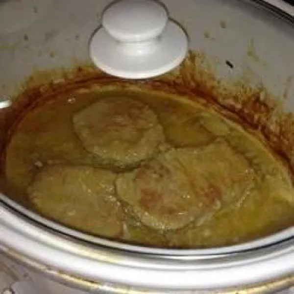 Zonder Bot Varkenskoteletten In Slowcooker