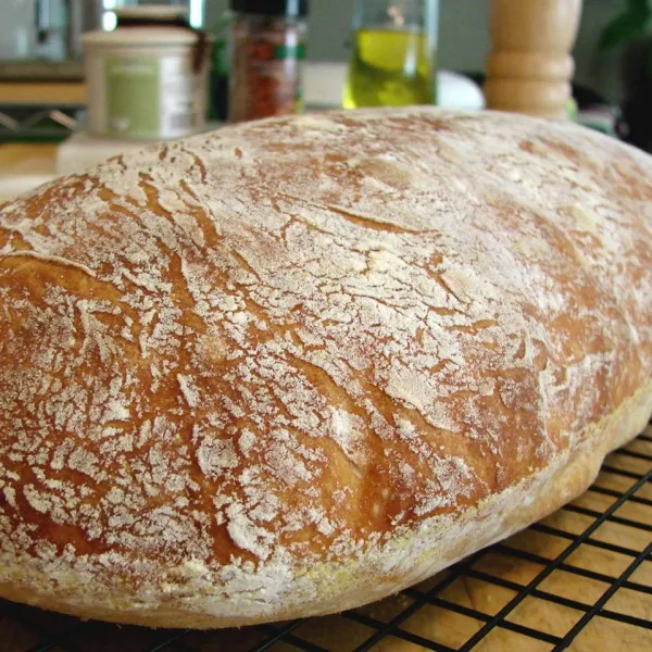 Ciabatta Zonder Kneed Van Chef John