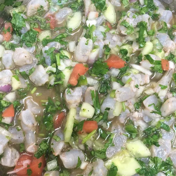 Gamba's Ceviche Stijl met Clamato®