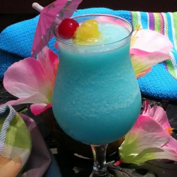 Blauwe Hawaïaanse Cocktail