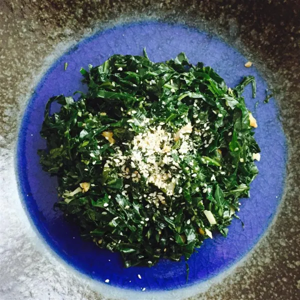 Gemakkelijke Japanse veganistische boerenkool