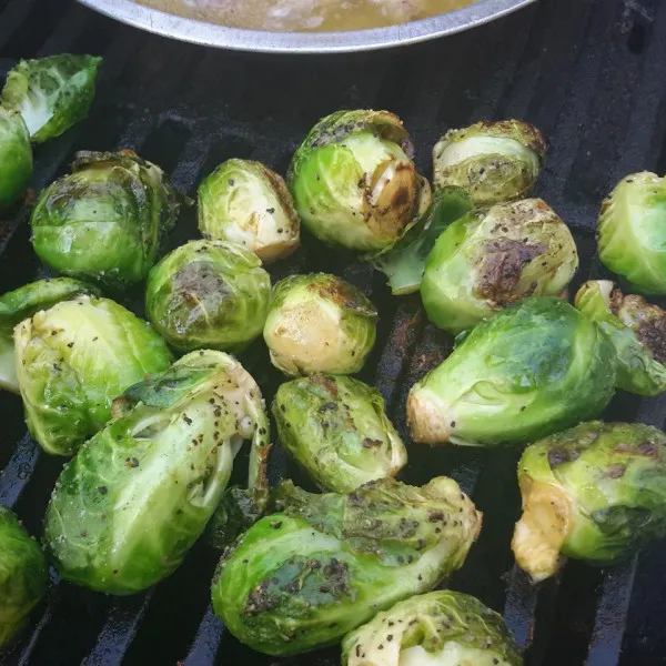 Gegrilde Spruitjes