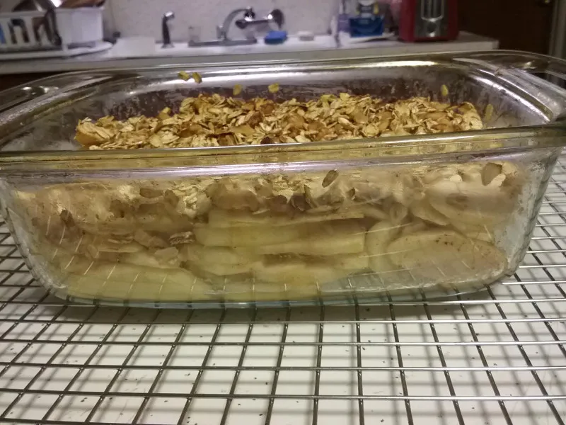 Kruidige Appelcrumble Met Honing En Noten