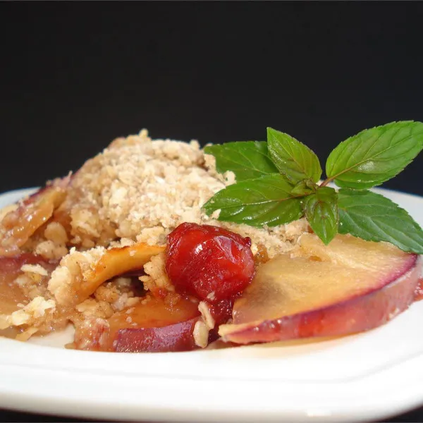 Hawaïaanse Appel- en Ananascrumble