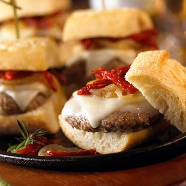 Provolone Gehaktbal Sliders