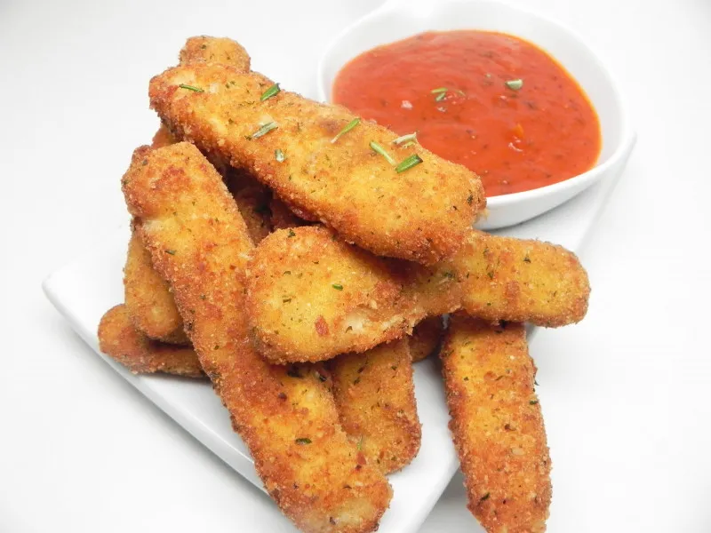 Dip De Uien Franse Mozzarella Sticks